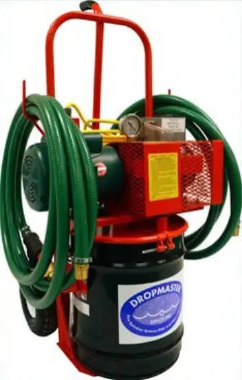 Dropmaster sprinkler maintenance machine