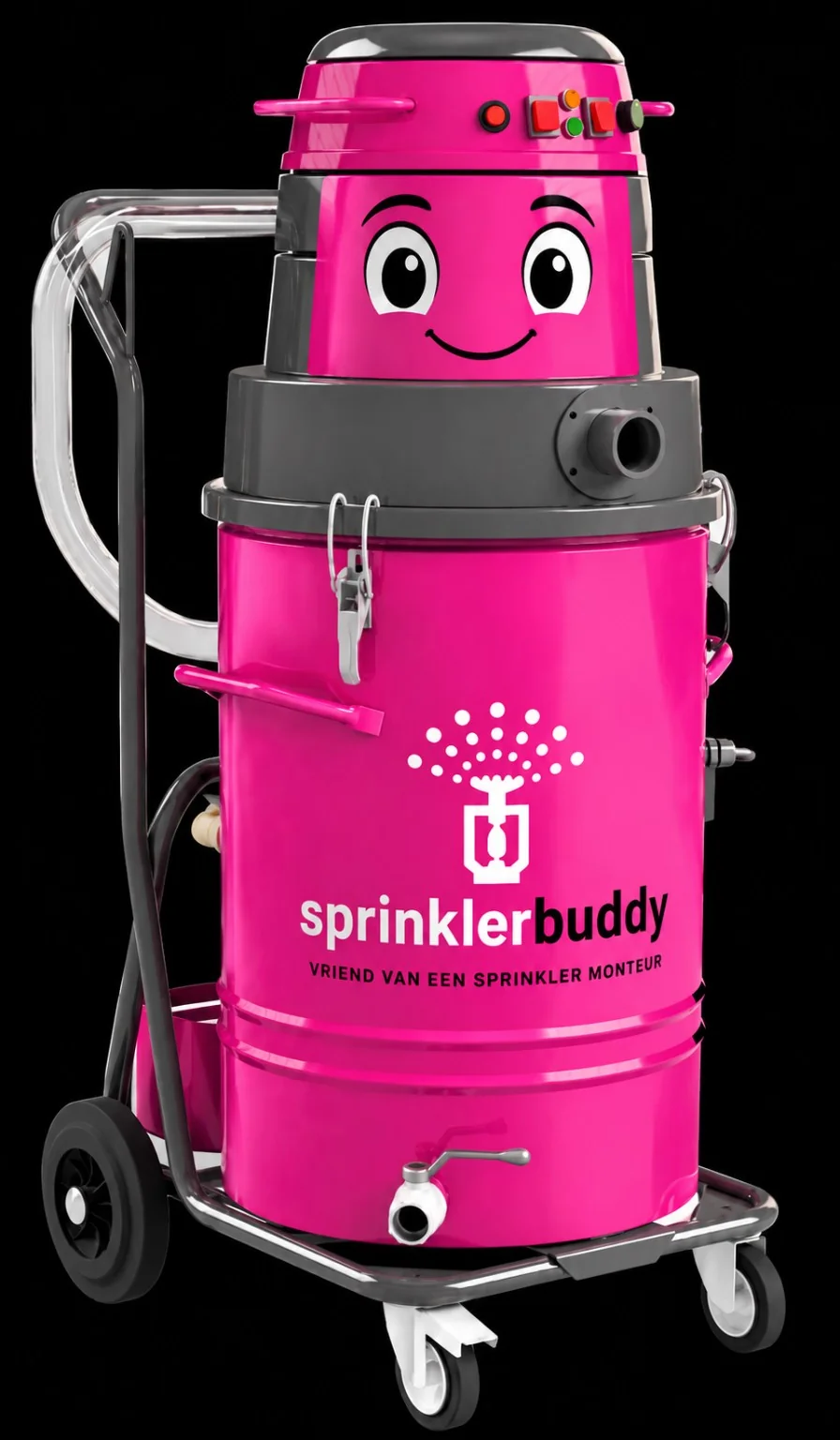 SprinklerBuddy pink machine